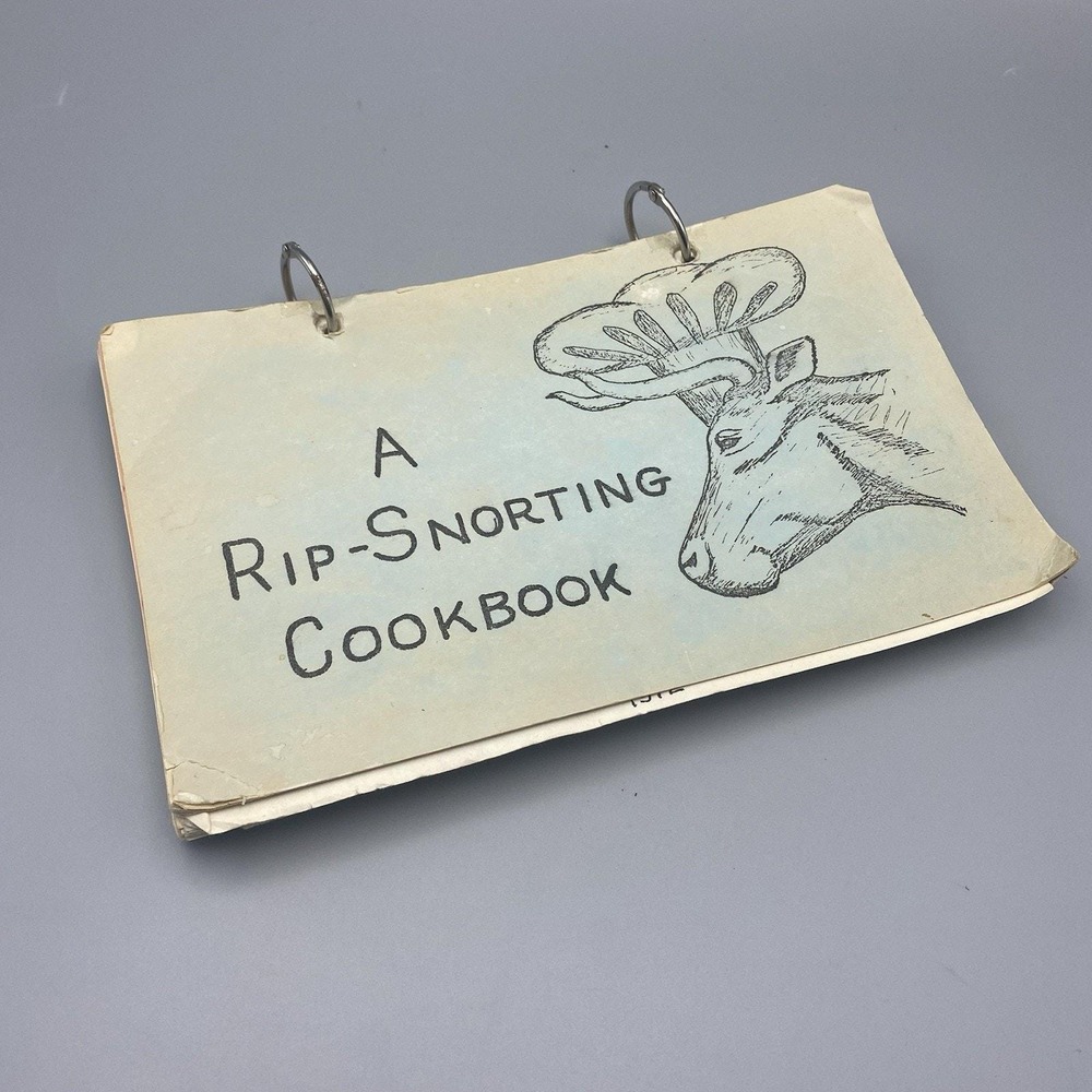 Vintage 1972 Rip Snorters Square Dance Club Recipes Cookbook Walnut Creek CA